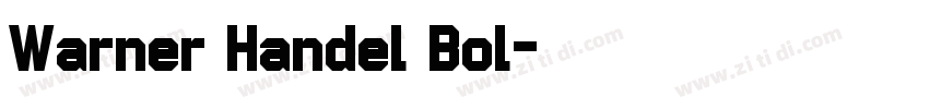 Warner Handel Bol字体转换